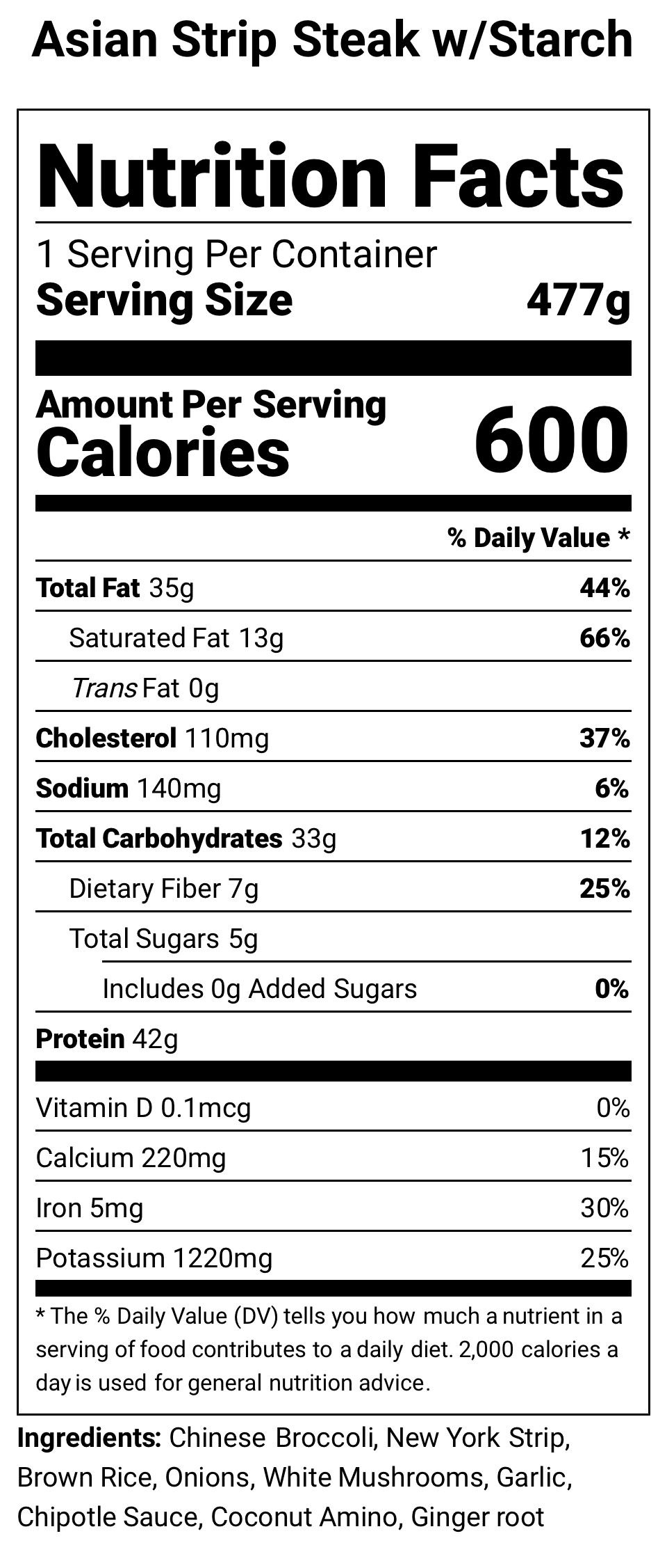 Asian Strip Steak (FF)
