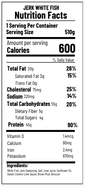 Jerk White Fish (FF)