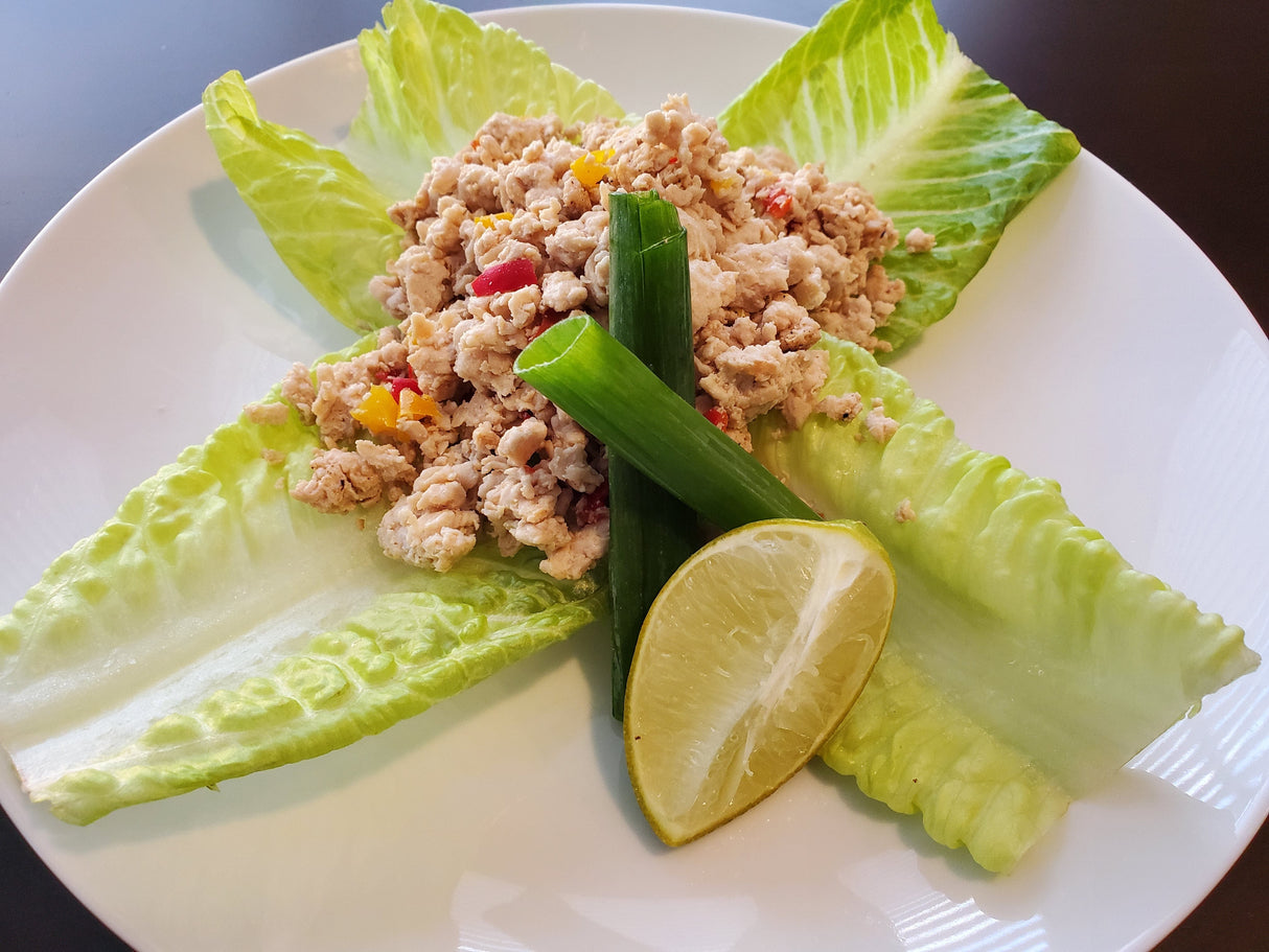 Asian Chicken Lettuce Cups