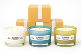 Sunfare Essentials – Hand-Poured Soy Candle Trio