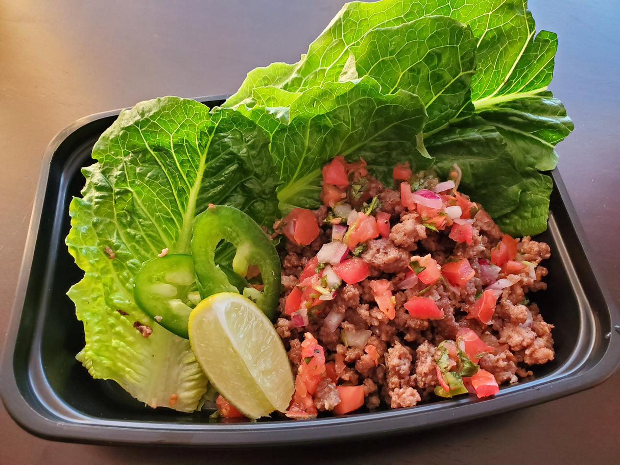 Grass Fed Beef Lettuce Wraps