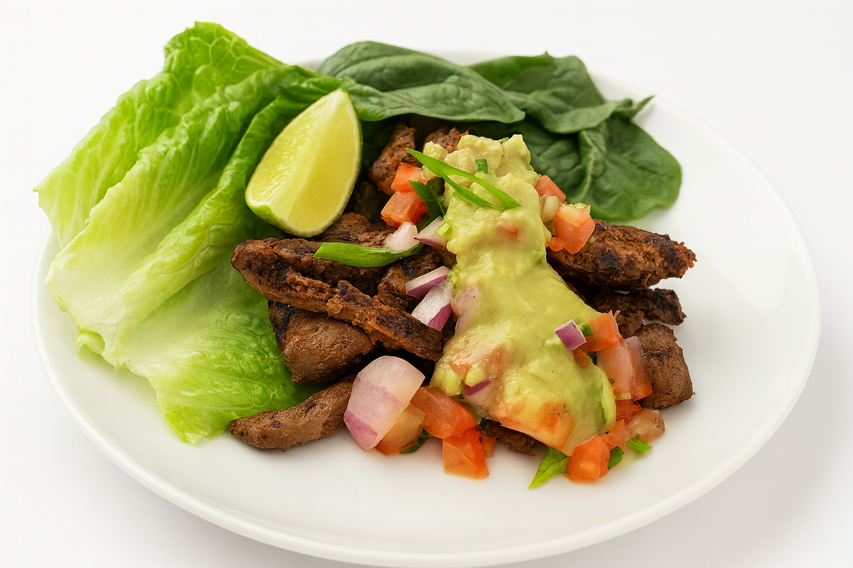 Vegetarian Soy Asada Tacos (FB)