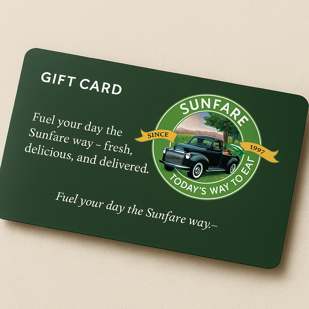 Gift Cards - Choose a denomination