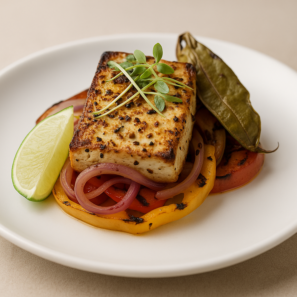 Vegetarian Blackened Tofu (FB)