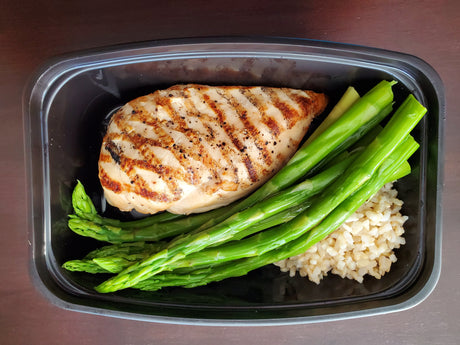 Grilled Chicken Breast with Brown Rice