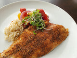 Blackened Sea Bass