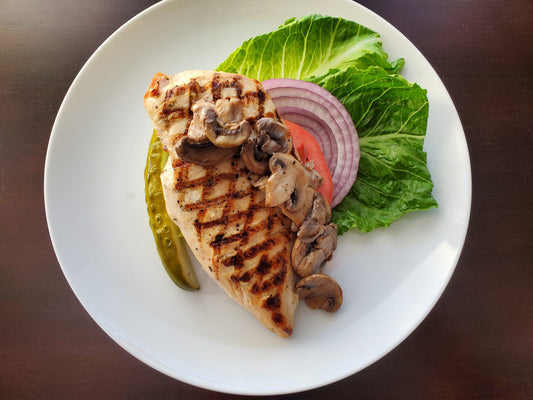 Grilled Chicken & Garlic Mushroom (FB)