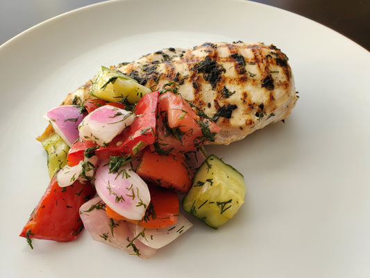 Herb Chicken w/Greek Vegetables (FB)