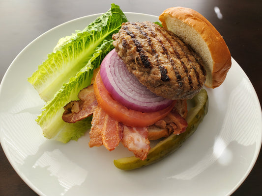 Turkey Burger w/ Bacon (FF)