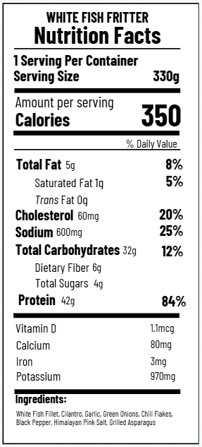 White Fish Fritter (FB)